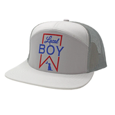 Local Boy Ultra Local 7 Panel Hat White/Fog