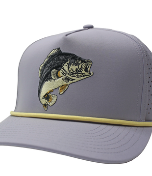 Local Boy Bass Perforated Rope Hat Storm