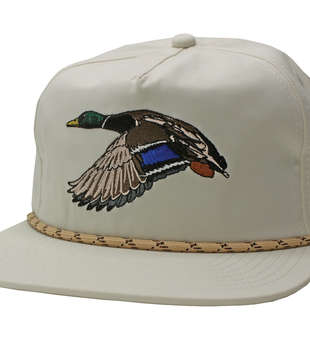 Mr Mallard LP Rope Hat Stone