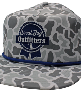Local Boy Blue Ribbon LP Hat White Localflage