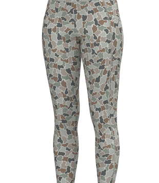 Local Girl Leggings Forest Camo Flora