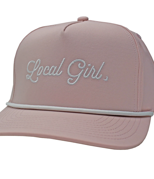 Local Girl Outfitters Local Girl Moon Rope Hat Rose Quartz
