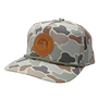 Local Girl Leather Patch Rope Hat Forest Camo Flora
