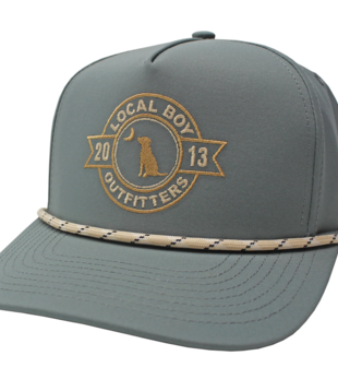 Local Boy Youth Banner HC Rope Hat Warm Grey