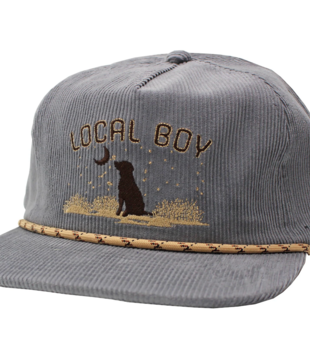 Local Boy Youth Desert Dog Corduroy Hat Faded Slate