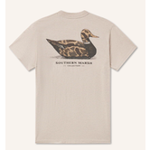 Vintage Duck Decoy Tee Camo Washed Oatmeal