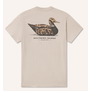 Vintage Duck Decoy Tee Camo Washed Oatmeal