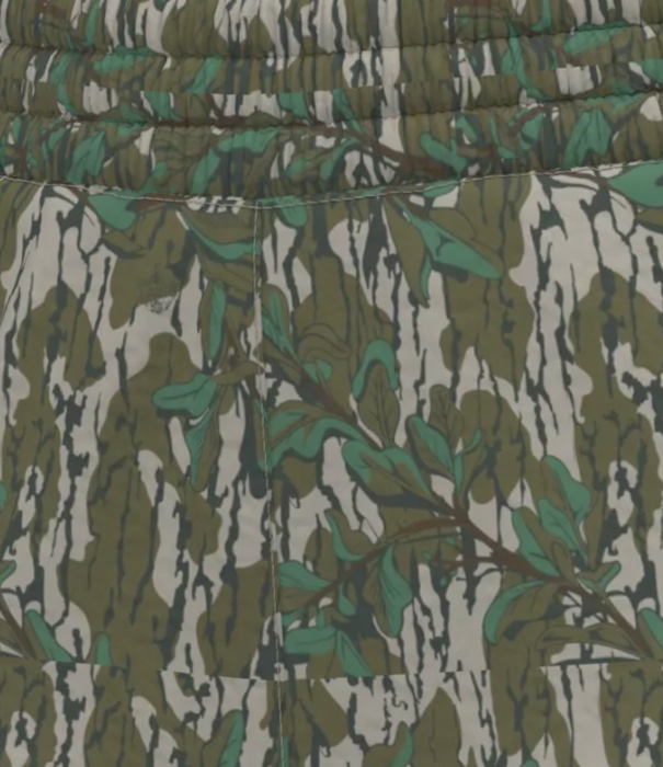 Local Girl Outfitters Local Girl High Waisted Volley Shorts Green Leaf