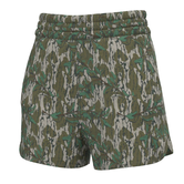 Local Girl High Waisted Volley Shorts Green Leaf