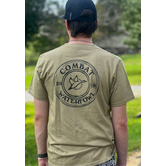 SHOTGUN SHELL LOGO TEE | KHAKI