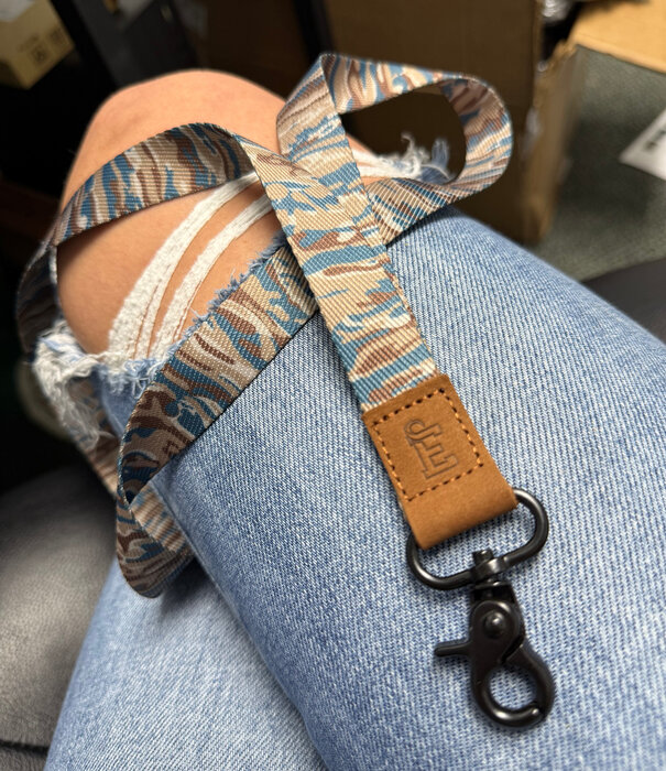 Embry Outdoors EO x PGS Blue Ranch Camo Long Lanyard