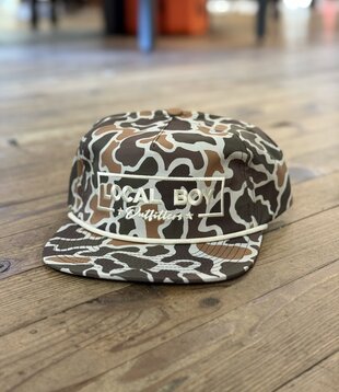 Local Boy Broadway LP Rope Hat Localflage Vintage