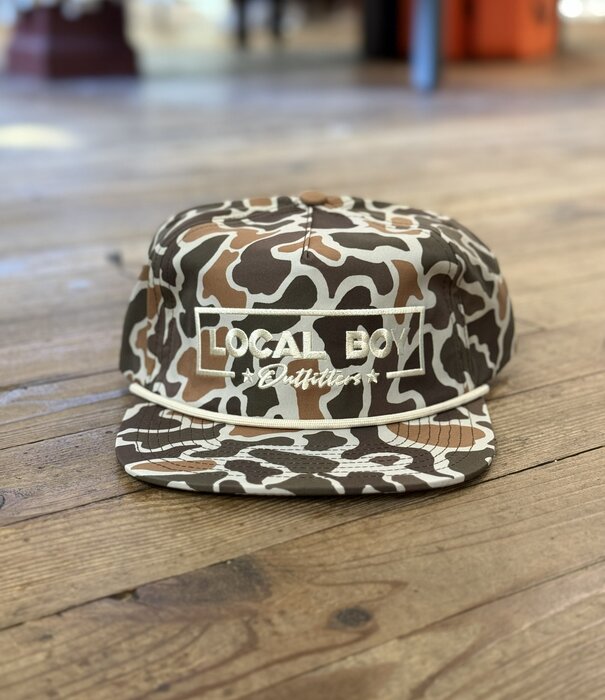 Local Boy Outfitters Local Boy Broadway LP Rope Hat Localflage Vintage