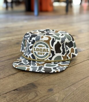 Local Boy Classic Red LP Hat Localflage Bluff