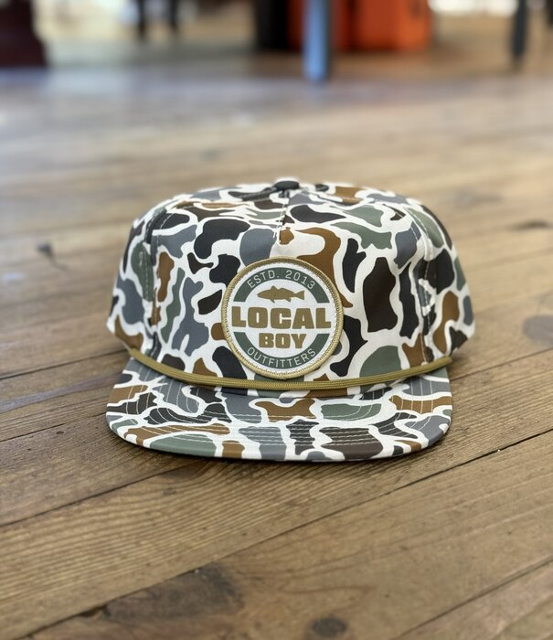 Local Boy Outfitters Local Boy Classic Red LP Hat Localflage Bluff