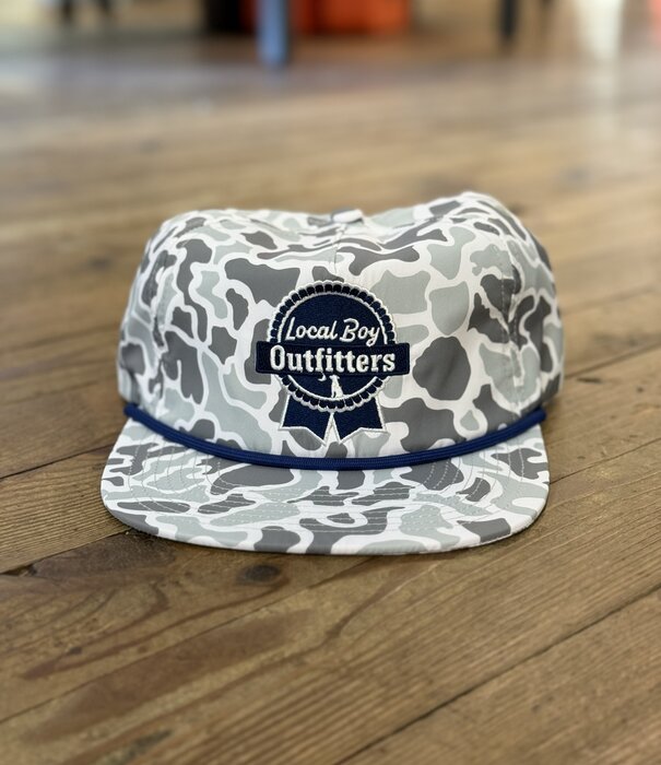 Local Boy Outfitters Local Boy Blue Ribbon LP Hat White Localflage