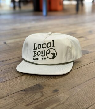 Local Boy Elevated Low Profile Hat Light Khaki