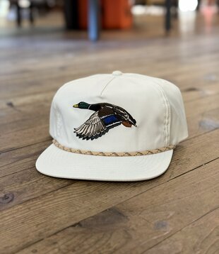 Mr Mallard LP Rope Hat Stone