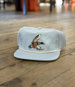 Local Boy Greenhead Low Profile Rope Hat Fog