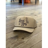 Local Boy Shed Hunter Perforated Rope Hat Clay