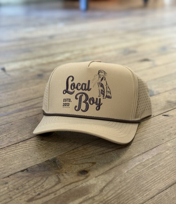 Local Boy Outfitters Local Boy Shed Hunter Perforated Rope Hat Clay