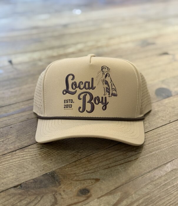 Local Boy Outfitters Local Boy Shed Hunter Perforated Rope Hat Clay