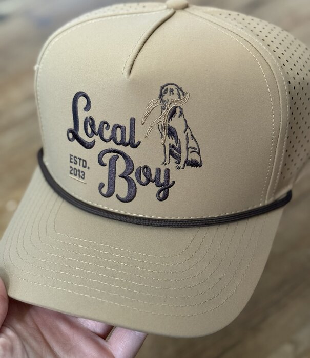 Local Boy Outfitters Local Boy Shed Hunter Perforated Rope Hat Clay