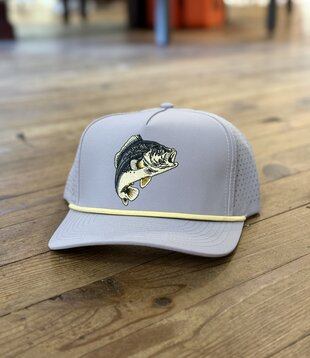 Local Boy Bass Perforated Rope Hat Storm