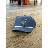 Local Boy Quail Perforated Rope Hat Sailor Blue