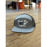 Local Boy Mallard Feather 7 Panel Hat Light Grey/Grey