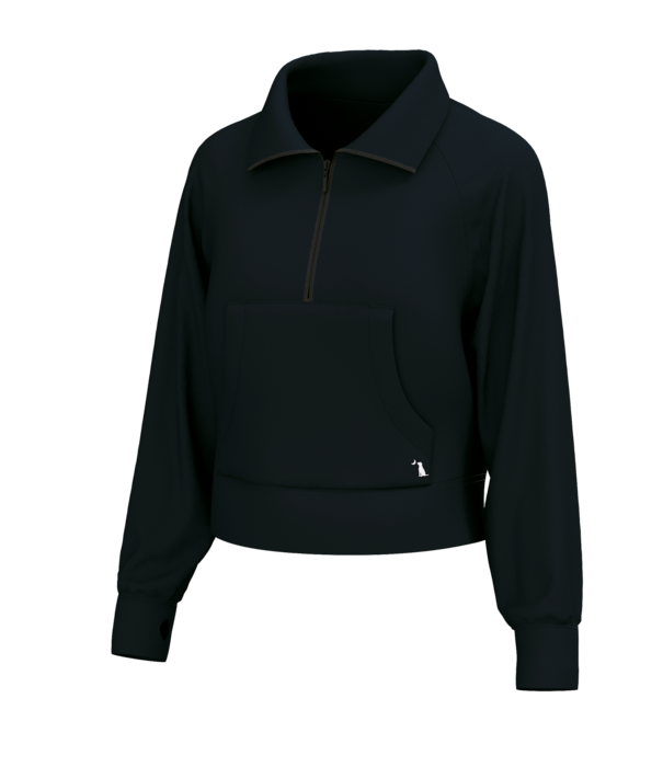 Local Girl Outfitters Local Girl Freelance 1/4 Zip Black