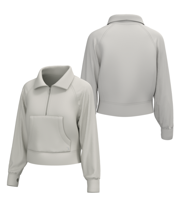 Local Girl Outfitters Local Girl Freelance 1/4 Zip Light Sand