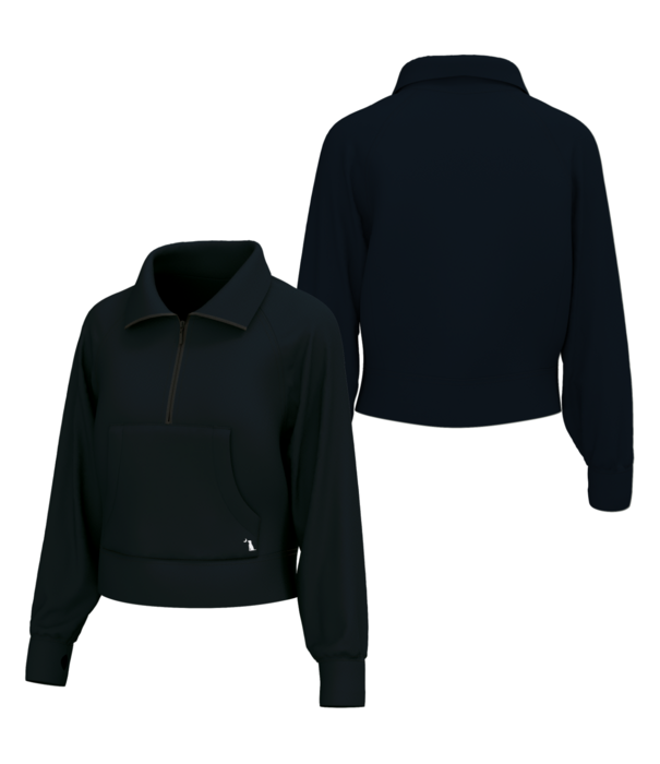 Local Girl Outfitters Local Girl Freelance 1/4 Zip Black