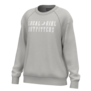 Local Girl Moon Cotton Crewneck Light Sand