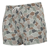 Local Girl Revive Shorts Forest Camo Flora