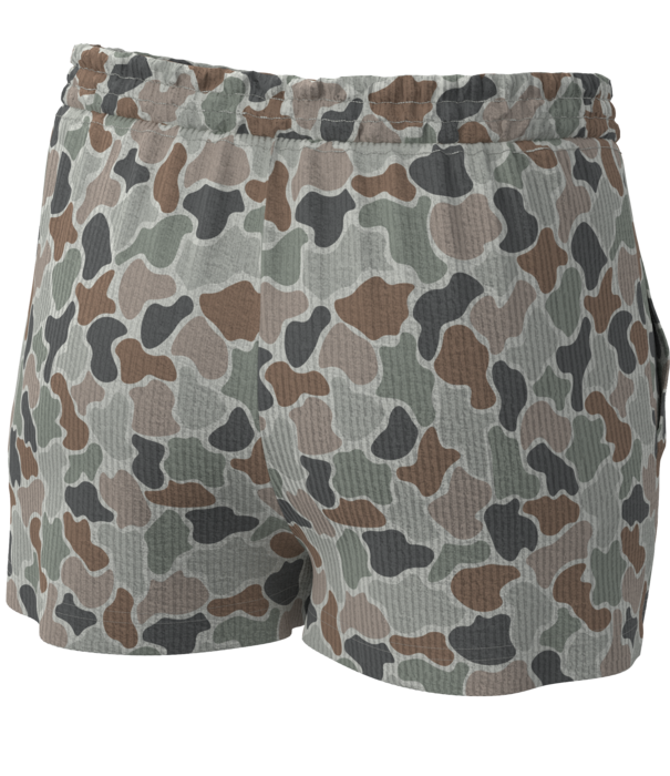 Local Girl Outfitters Local Girl Revive Shorts Forest Camo Flora