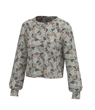 Local Girl Revive Crewneck Forest Camo Flora