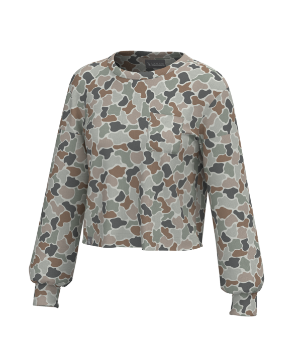 Local Girl Outfitters Local Girl Revive Crewneck Forest Camo Flora