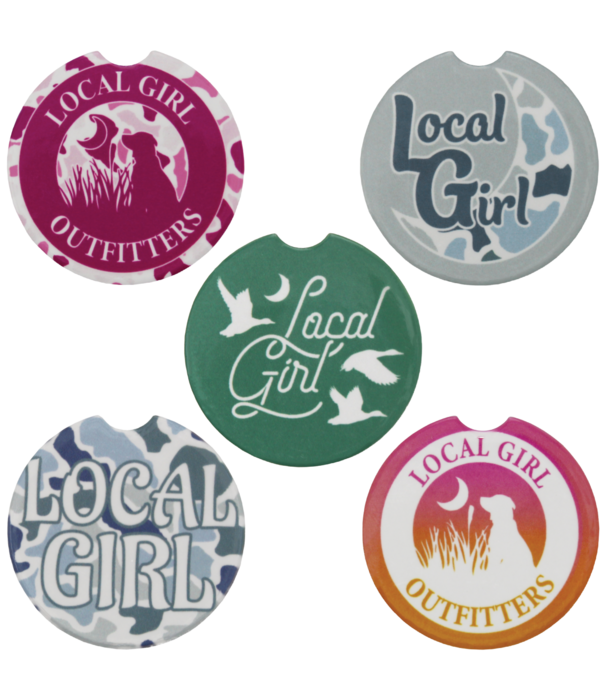 Local Girl Outfitters Local Girl Car Coaster