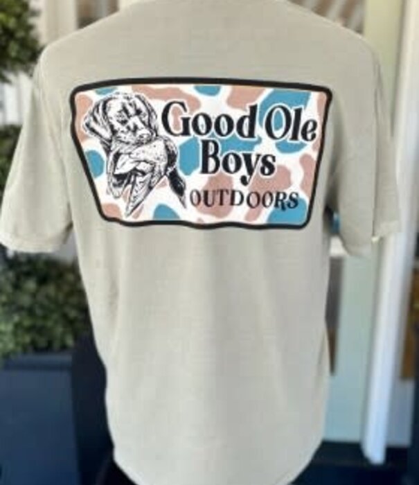 Good Ole Boys GOB Lab Duck Camo Patch Tee