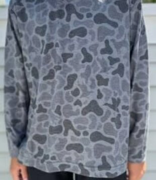 Youth CW Light Weight Camo Hoodie