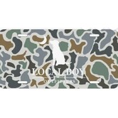 Local Boy License Plate Localflage Bluff