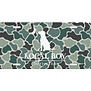 Local Boy License Plate Ravine Camo