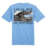 LBO Wingspan S/S Tee Washed Denim