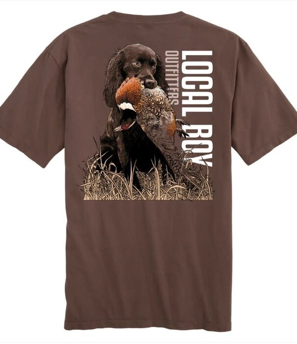 Local Boy Outfitters LBO Upland Boykin S/S Tee Espresso