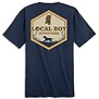 LBO Hex State SC  S/S Tee China Blue