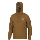 Local Boy 1/4 Zip Hoodie Rust