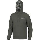 Local Boy 1/4 Zip Hoodie Olive