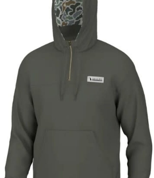 Local Boy Outfitters Local Boy 1/4 Zip Hoodie Olive