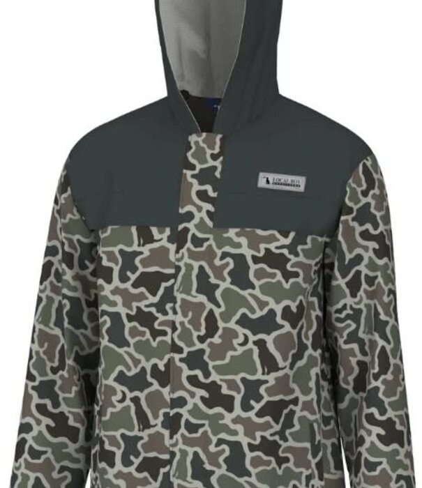 Local Boy Outfitters Local Boy Rain Jacket Dark Slate Dog & Moon